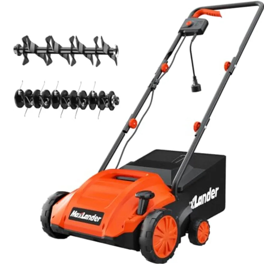 YAO HUI HUANG Electric Dethatcher Scarifier 2 in 1 Lawn