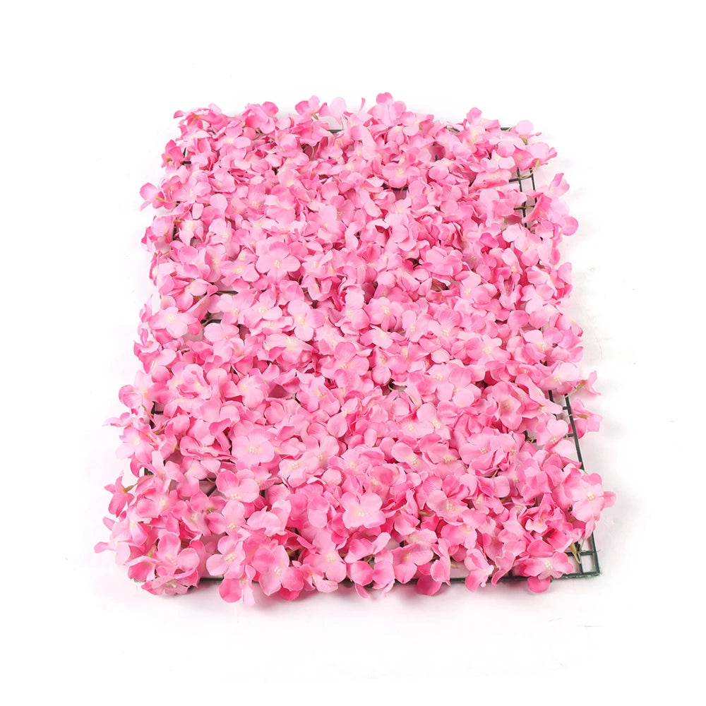 Silk Rose Flower Wall Panels For Party And Wedding Decor