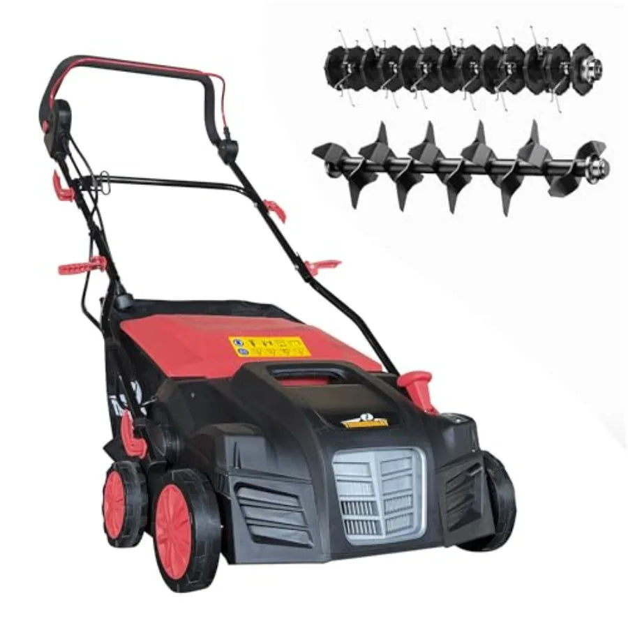 Yao Hui Huang 2-in-1 Electric Dethatcher and Scarifier Grass Bag