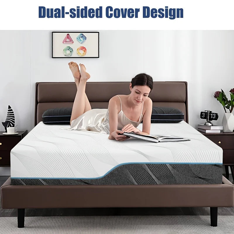 Hcore Extra Firm Dual Sided Memory Foam Mattress for Back Pain Relief