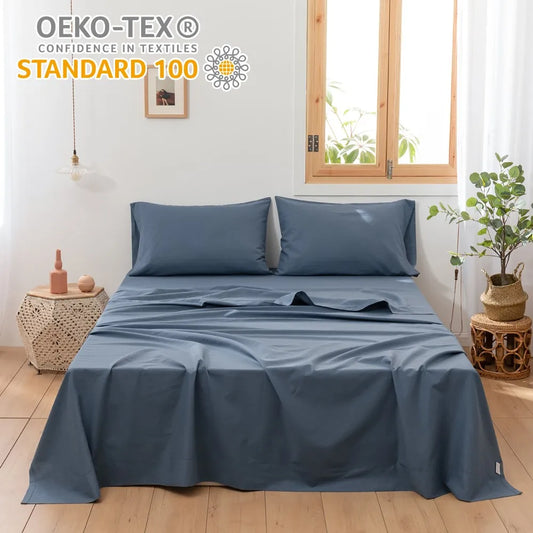 Simple&Opulence Belgian Linen Cotton Blended Bedding Set