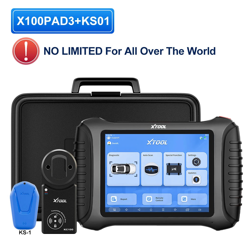 XTOOL X100 PAD3 Elite IMMO Key Programmer KC100 All Keys
