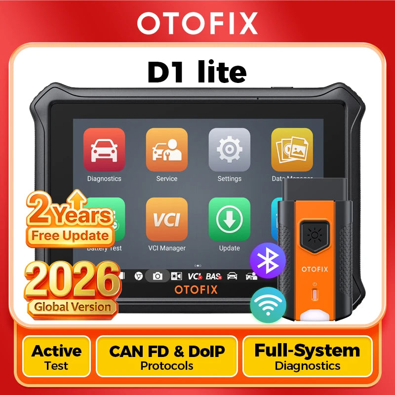 Otofix D1 Lite OBD2 Scanner Bluetooth Bidirectional Diagnostic Tool