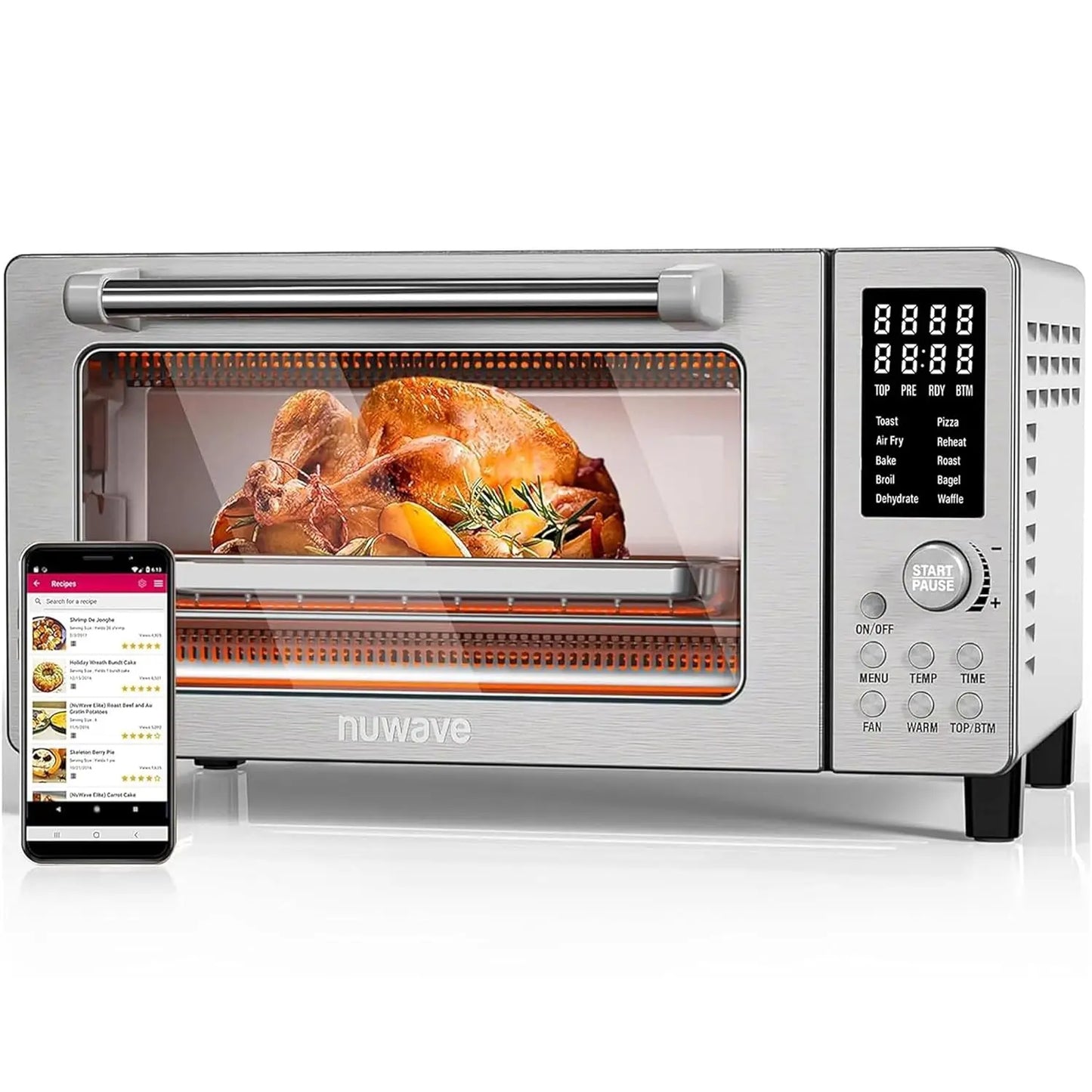 Nuwave Bravo 3 Smart Air Fryer Toaster Oven