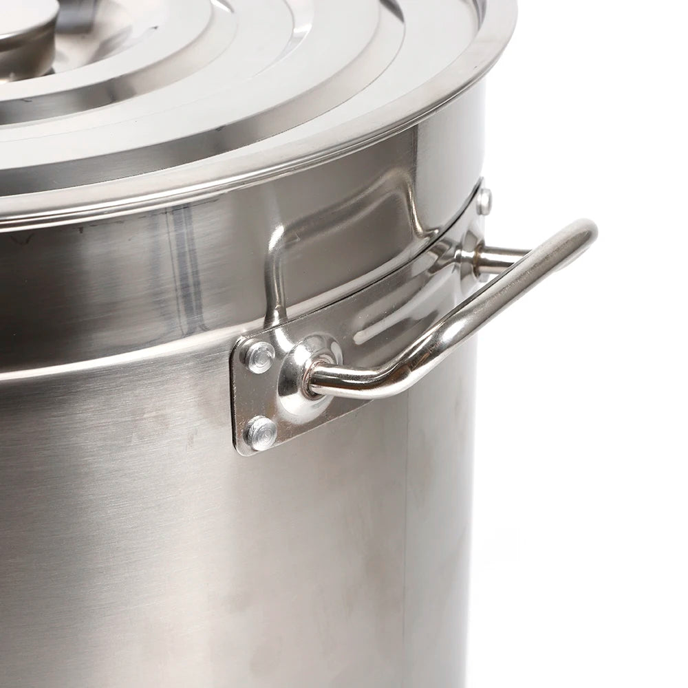 Stainless Steel Soup And Stock Pot With Lid Durable