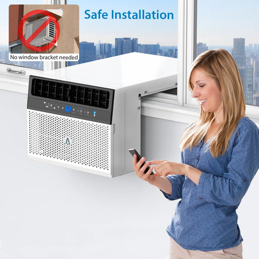 Acekool Window Air Conditioner Energy Efficient for Medium Rooms