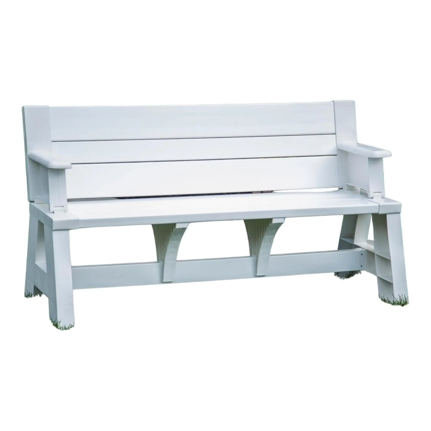 YTYIN Convert a Bench 2 In 1 Outdoor Bench and Picnic Table