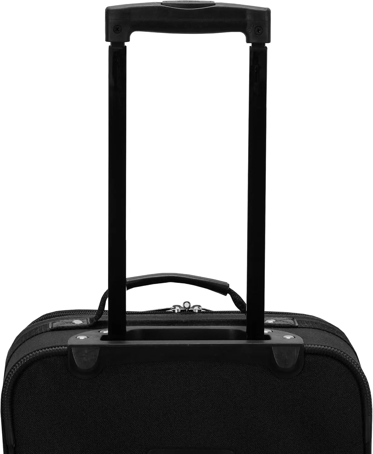 Caster Expandable Softside Upright Luggage Set with Inline Skate Wheels