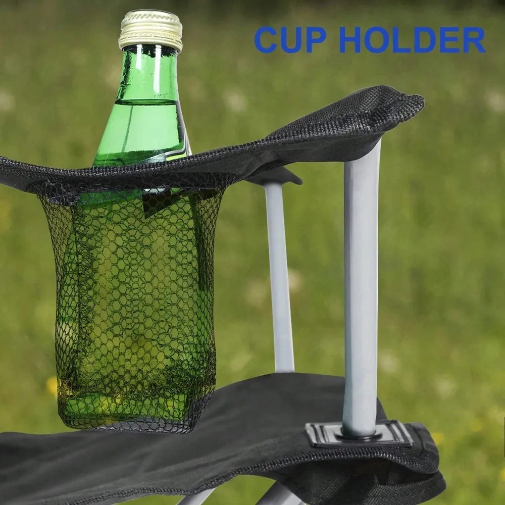 Portable Foldable Canopy Chair 600D Oxford Durable Outdoor Camping