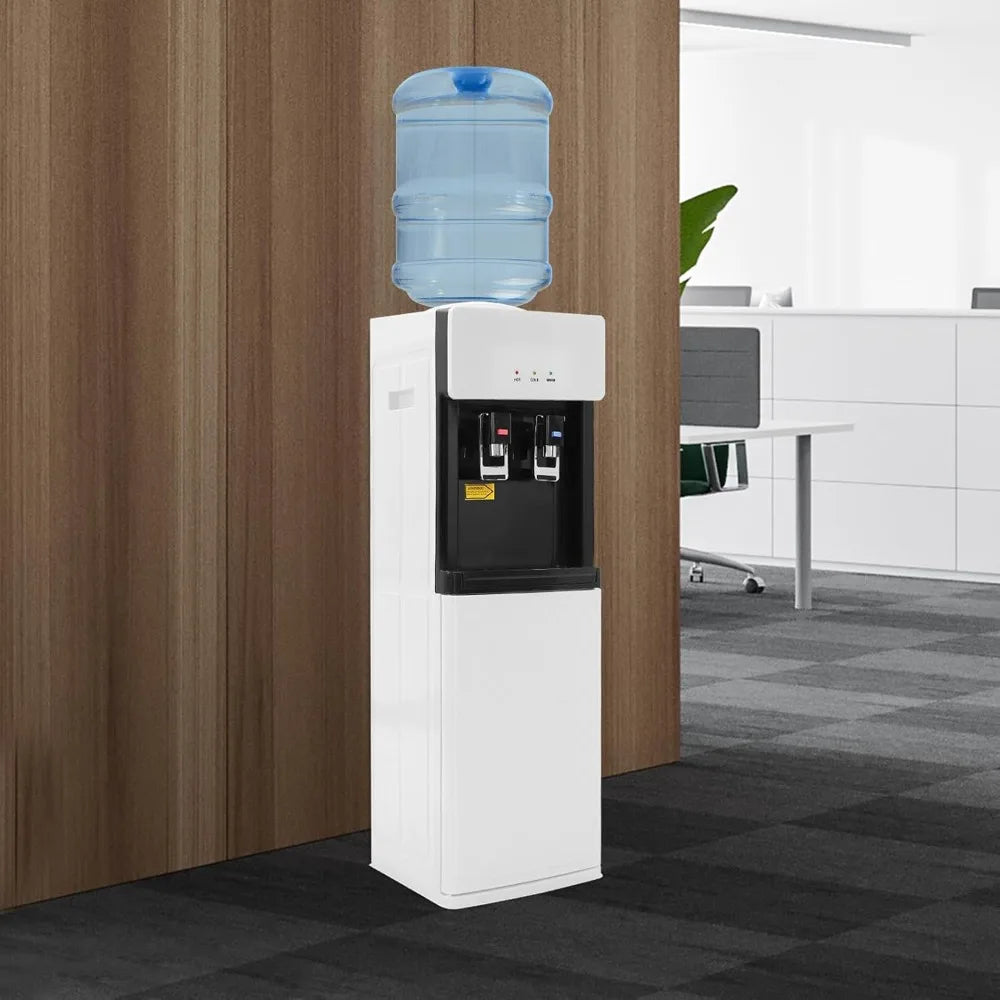 Bymaocar Top Loading Water Dispenser With Hot Cold Child Lock